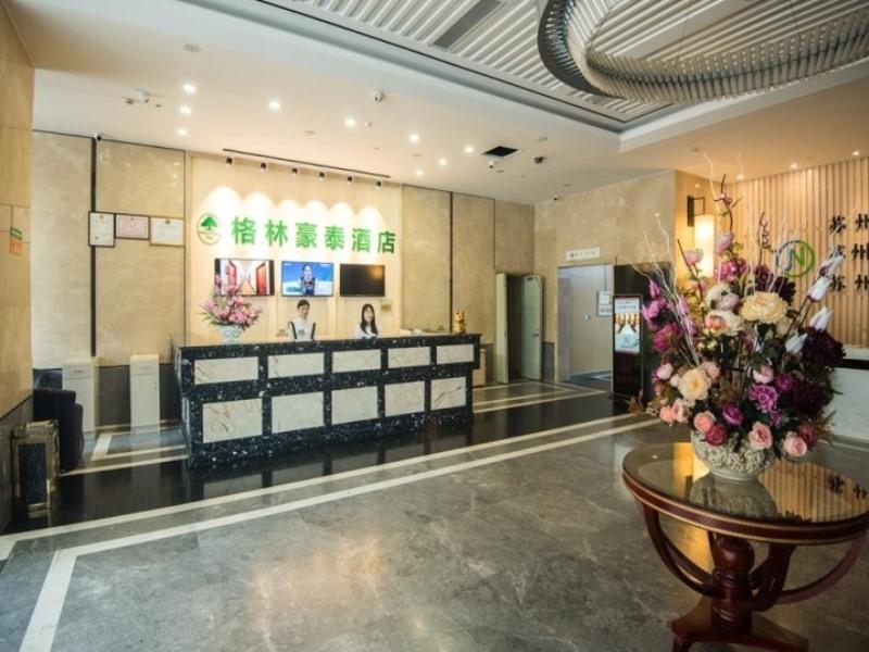 Greentree Inn Jiangsu Suzhou Wuzhong District Dongwu North Road Business Hotel Eksteriør billede
